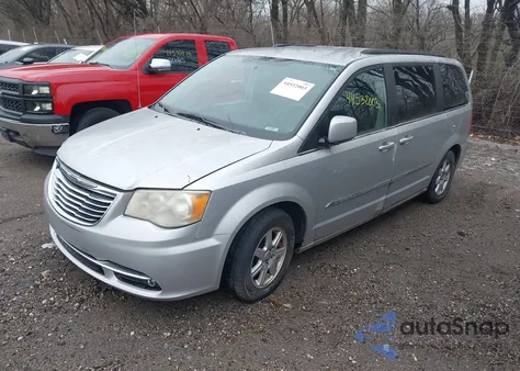 2011 Chrysler Town & Country Touring из США, поврежденный, VIN 2A4RR5DG6BR638208